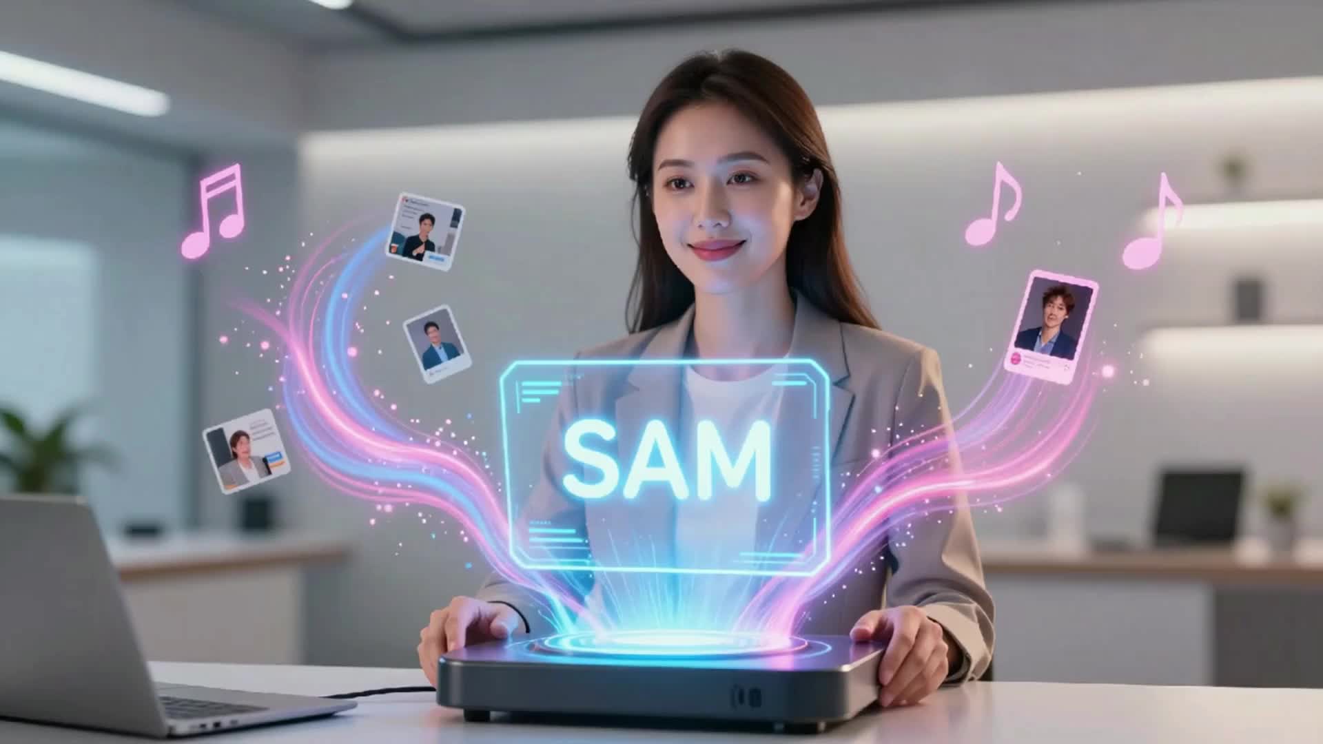 SAM creation preview